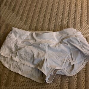 LuLuLemon Women's White Shorts